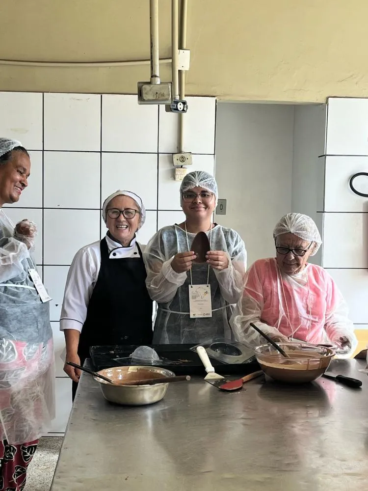 Abertura do curso de Produ&ccedil;&atilde;o de Ovos de Chocolate
