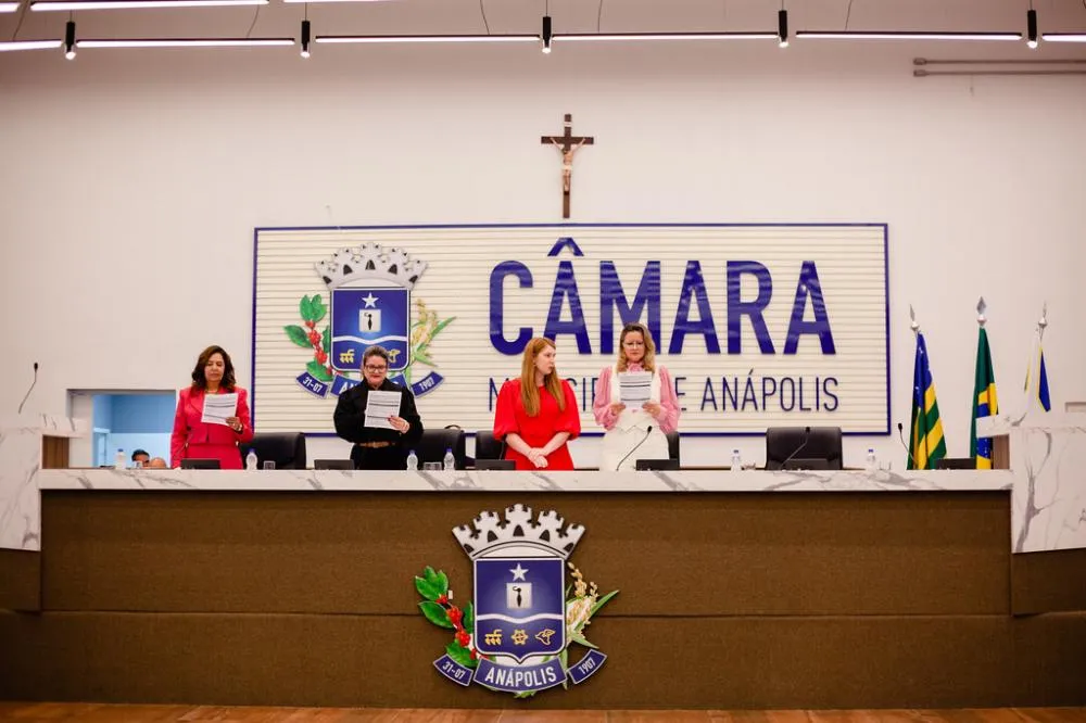 Mesa Diretora - C&acirc;m. Municipal de An&aacute;polis