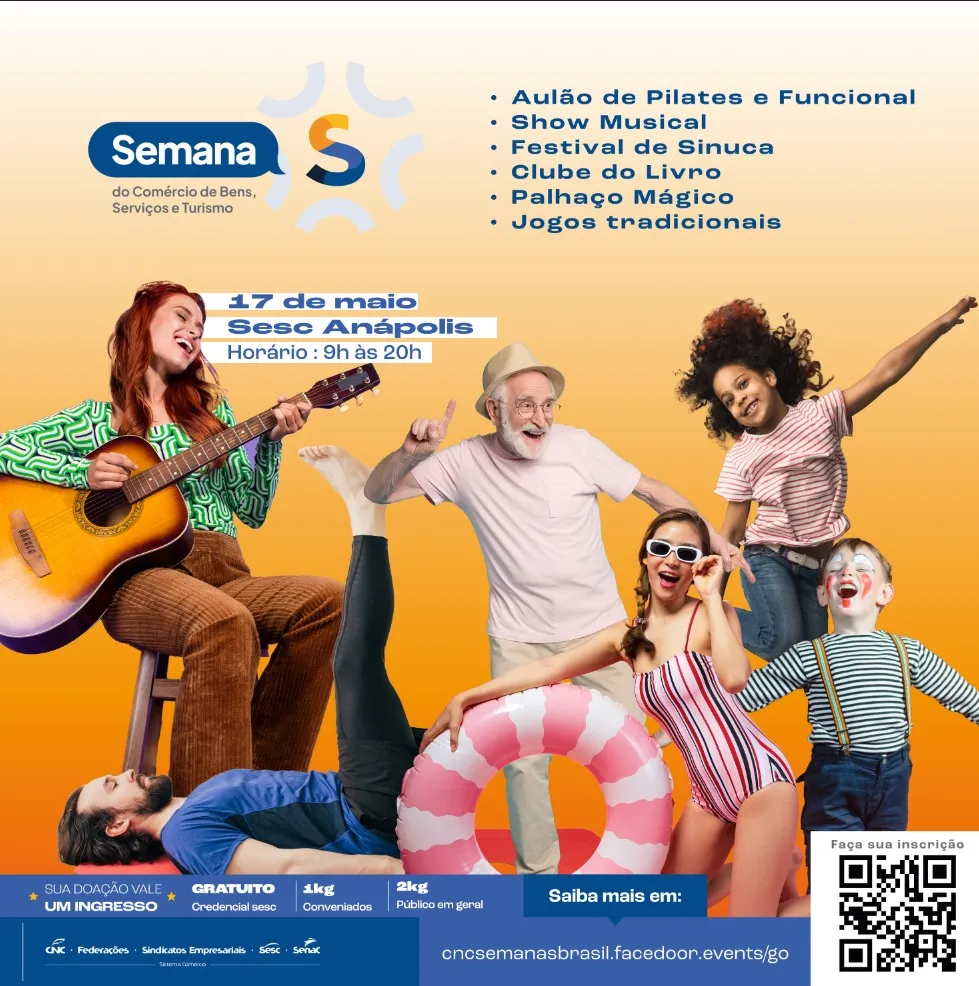 SEMANA S - Evento recheado de atrações gratuitas acontece em Anápolis