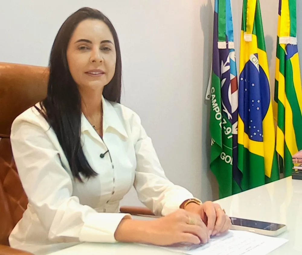 Pré-candidata Graciele da Arte e Trigo. (Foto: Via Goiás)