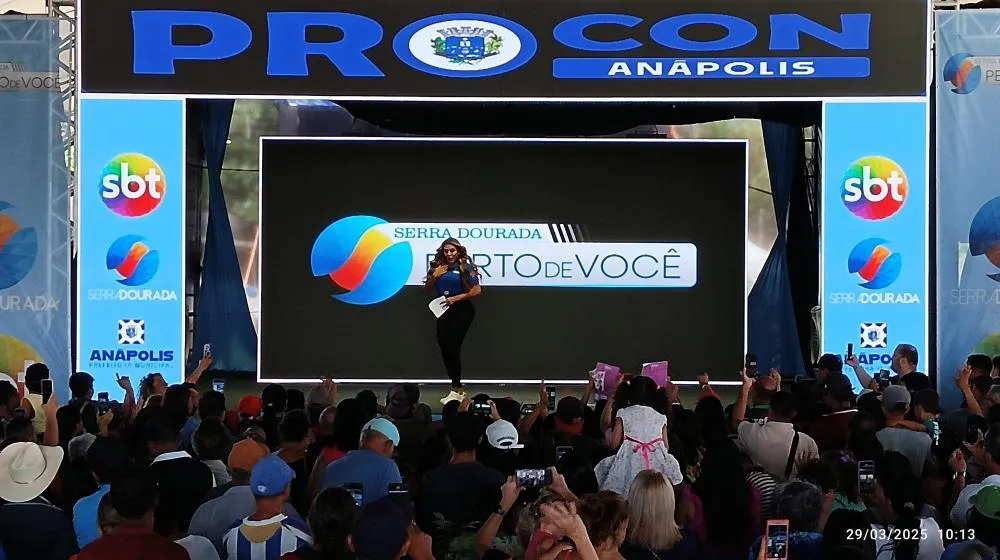 A 1ª edição do projeto “Serra Dourada Perto de Você”,foi realizada neste sábado(29) pela TV Serra Dourada(SBT),em parceria com a Prefeitura de Anápolis
